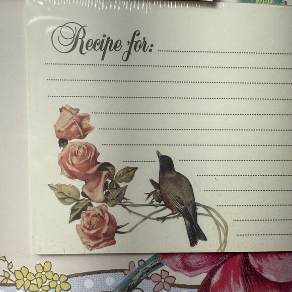 VTG Victorian Kitchen Set Shopping List, Labels, Notepad, Magnets, Recipe Cards - Picture 14 of 16